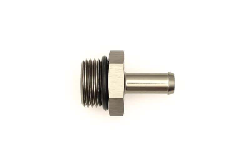 DeatschWerks — DeatschWerks 8AN ORB Male To 5/16in. Male Barb Fitting (Incl. O-Ring) - view 1