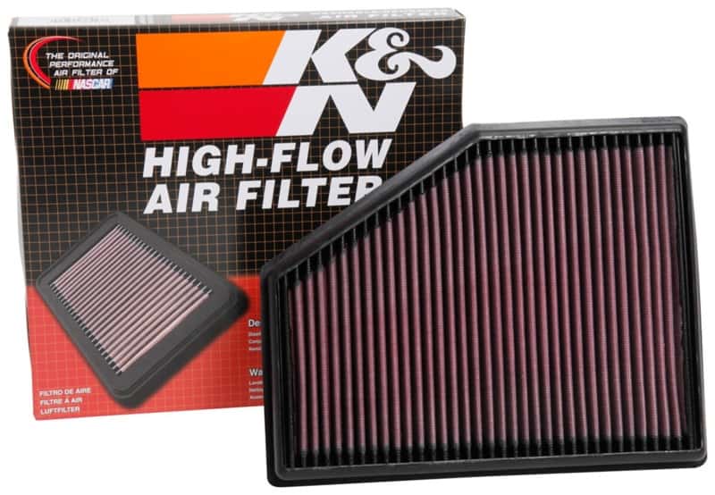 K&N Engineering — K&N 15-18 BMW 740I L4-3.0L F/I Replacement Drop In Air Filter
Replacement Air Filt
Air Filter - view 5