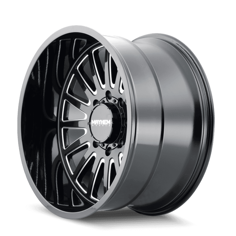 Mayhem — Mayhem 8114 Utopia 20x9 / 8x165.1 BP / 18mm Offset / 125.2mm Hub Black w/ Milled Spokes Wheel
MAYHEM 8114 - view 5