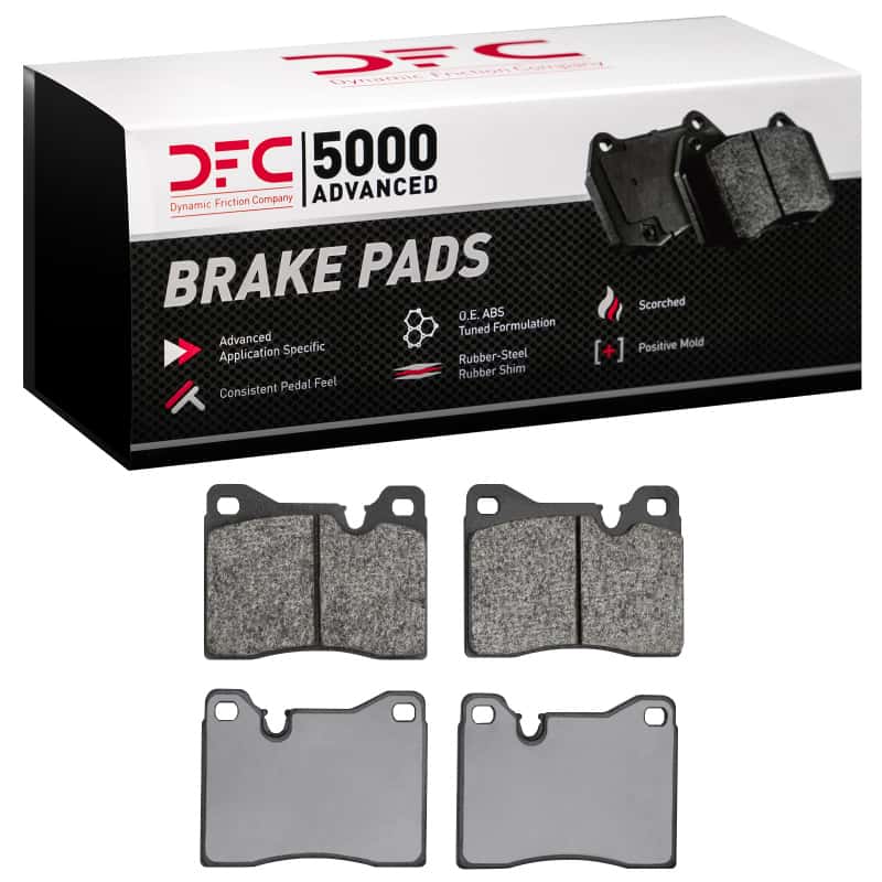 DFC — DFC 68-94 BMW 2800CS Front 5000 Advanced Low Metallic Brake Pads
DFC Brake Pad Set - view 1