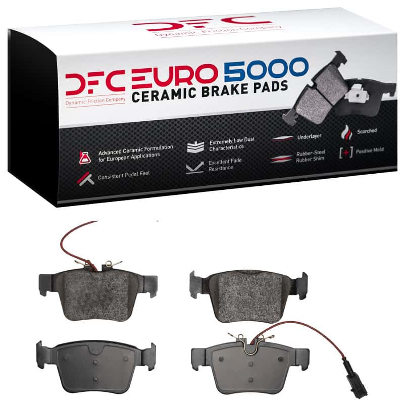 DFC — DFC 17-25 Alfa Romeo Giula Rear Euro 5000 Ceramic Brake Pads
DFC Brake Pad Set - view 1