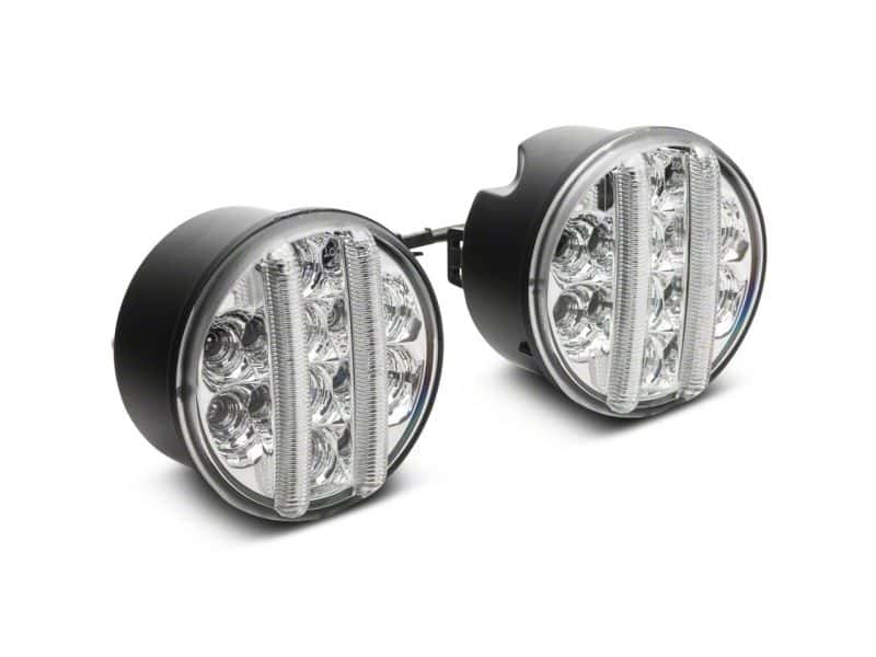 Raxiom — Raxiom 07-18 Jeep Wrangler JK Axial Series LED Front Turn Signals- Clear
Lights - view 5