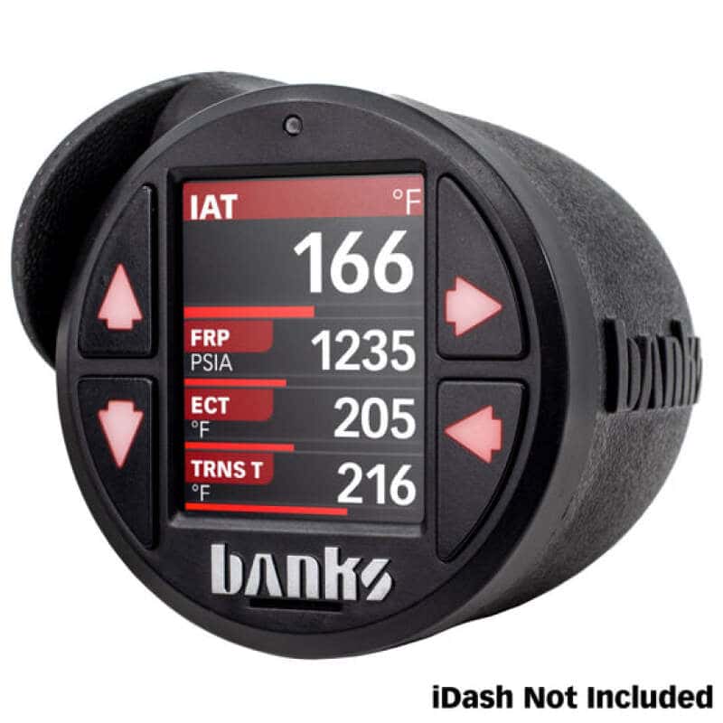 Banks Power — Banks Power 16-23 Toyota Tacoma - iDash Stealth Single Gauge Pod Kit
iDash Stealth Pod - view 2