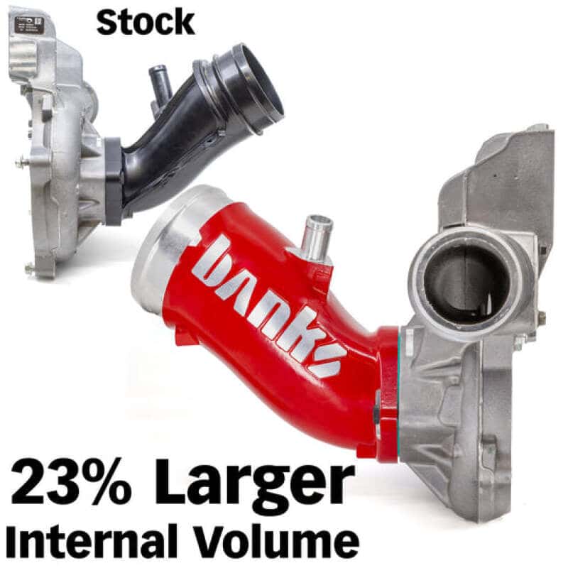 Banks Power — Banks Power 17-24 Chevrolet/GMC 2500/3500 6.6L Duramax L5P Monster-Ram Turbo Inlet Elbow - Natural
Monster-Ram Turbo - view 3