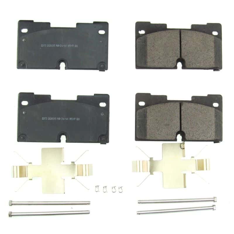 PowerStop — Power Stop 2019 Chevrolet Silverado 1500 Front Z17 Evolution Ceramic Brake Pads w/Hardware
Z17 Brake Pads - view 1