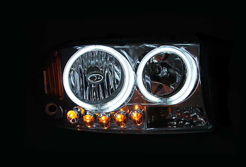ANZO — ANZO 1997-2004 Dodge Dakota Projector Headlights w/ Halo Black 1 pc
Head Light Set
HdLtSet - view 6