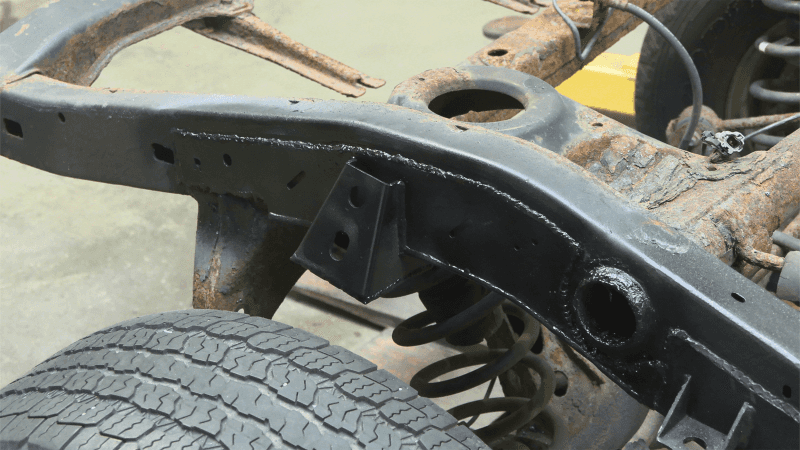 RustBuster — Rust Buster 1996-2002 Toyota 4Runner Over Axle Frame Repair Kit - Right - view 7