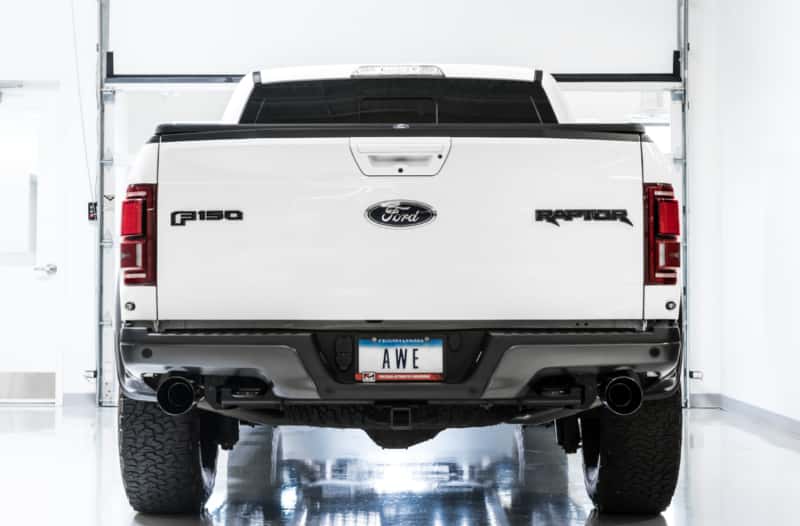 AWE Tuning — AWE Tuning 2017+ Ford Raptor 0 FG Performance Exhaust System - w/ Diamond Black Tips
0FG Catback - view 5