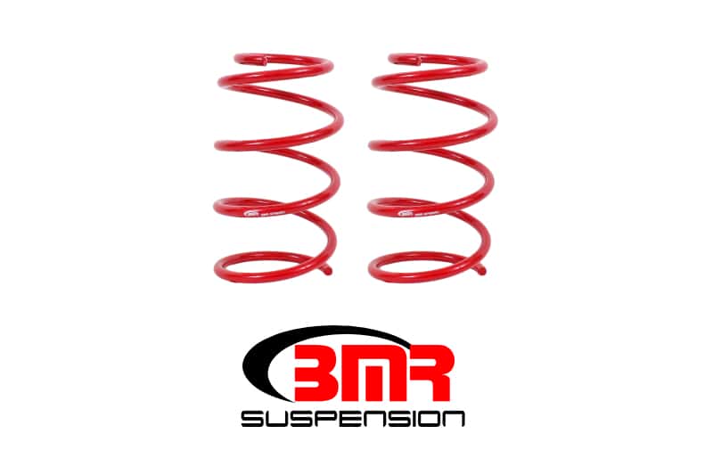 BMR Suspension — BMR 05-14 S197 Mustang GT Front Drag Version Lowering Springs - Red
Lowering Springs - view 1
