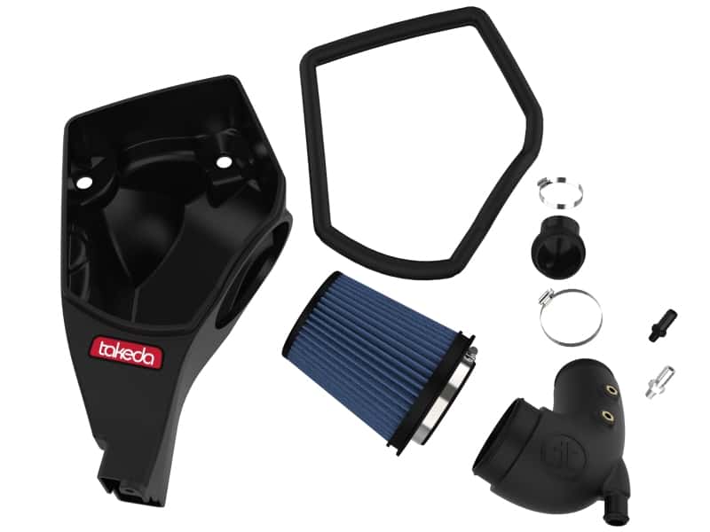 aFe — aFe 18-21 Kia Stinger L4 2.0L (t) Takeda Stage-2 Cold Air Intake System w/ Pro 5R Filter
Takeda Intake System - view 2