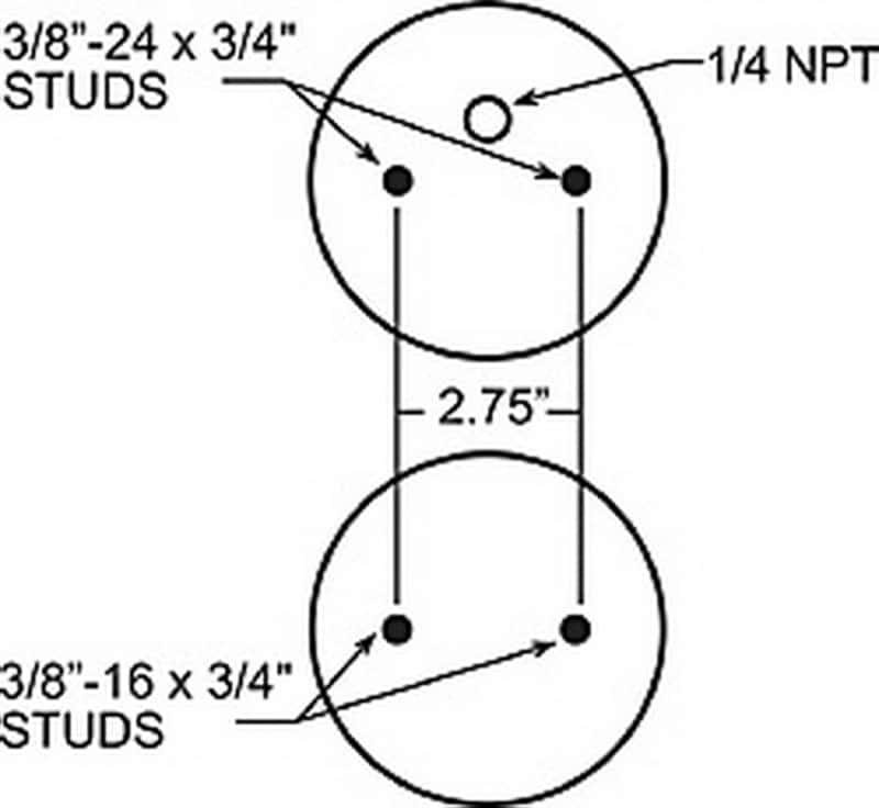 Firestone — Firestone Ride-Rite Replacement Air Spring Bellow (Rear) 26C (W217607325)
Replacement Bellows
SuspAirBag/Bellows - view 3