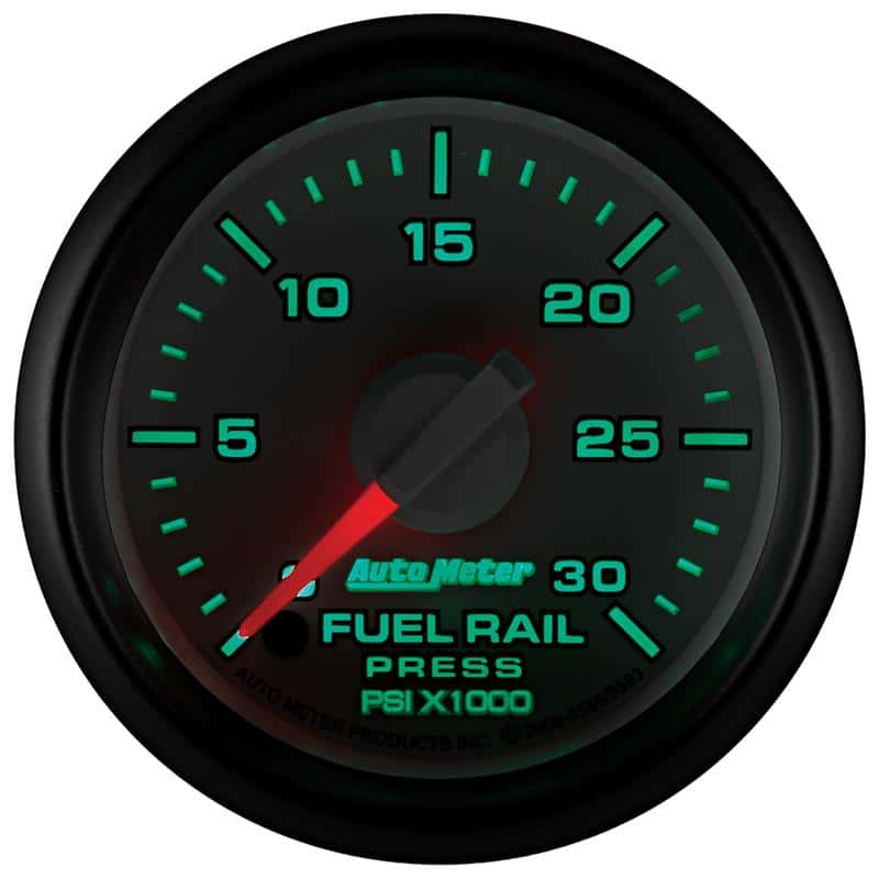AutoMeter — Autometer Factory Match Diesel Fuel Rail Pressure Gauge 52.4mm 0-30K PSI SE, Cummins 6.7 L, Dodge
2" RAIL PRESS, 0-30K - view 4