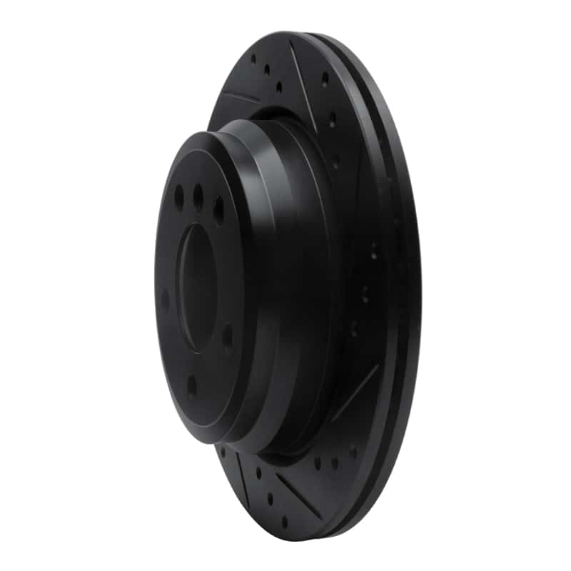R1 Concepts — R1 06-20 BMW 325XI Rear Right Drilled & Slotted Black Brake Rotor
R1 Brake Rotor Drill - view 2