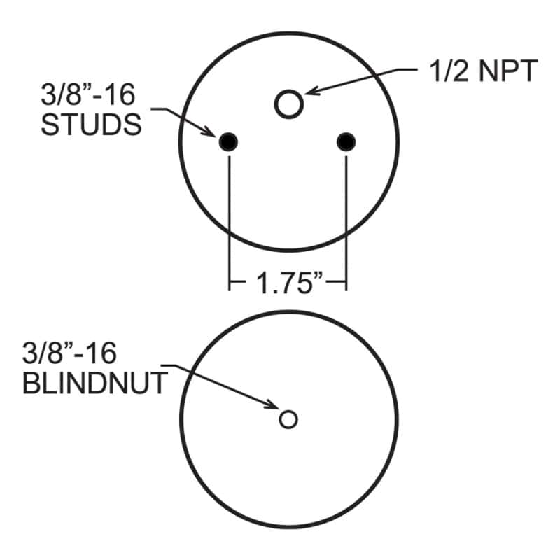 Firestone — Firestone Ride-Rite Replacement Air Helper Spring 267C 1.5 (W217607882)
Replacement Bellows
Air Helper Spring - view 2