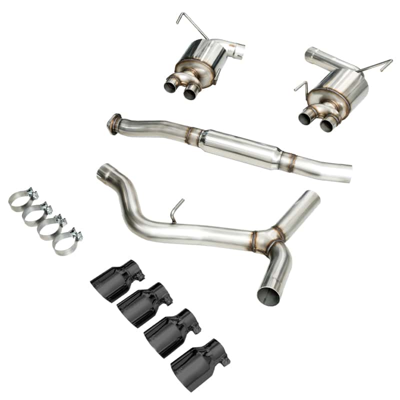 AWE Tuning — AWE Tuning 2015+ Subaru WRX VA Sedan Touring Edition Exhaust - Diamond Black Tips (102mm)
Touring Exhaust - view 6