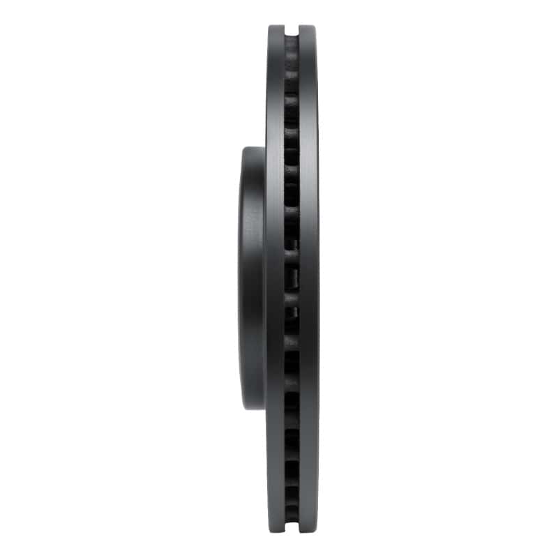 R1 Concepts — R1 17-19 Jaguar F-Pace Front Left Drilled & Slotted Black Brake Rotor
R1 Brake Rotor Drill - view 3