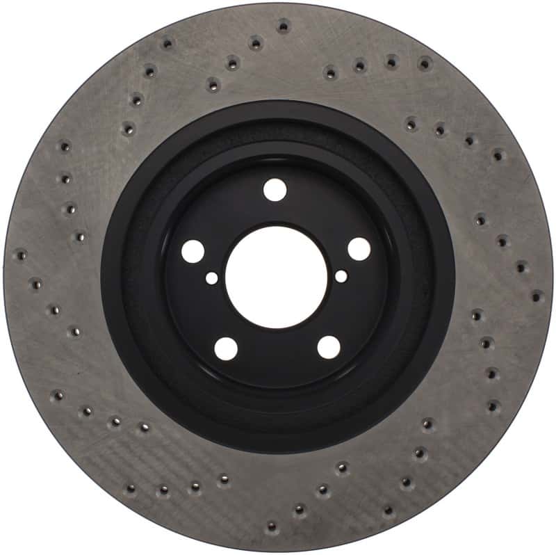 Stoptech — StopTech Drilled Sport Brake Rotor
Cross Drilled Rotor - view 3