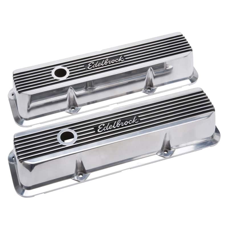 Edelbrock — Edelbrock Valve Covers Elite II Ford FE 1958-76 Polished
ELITE - view 7