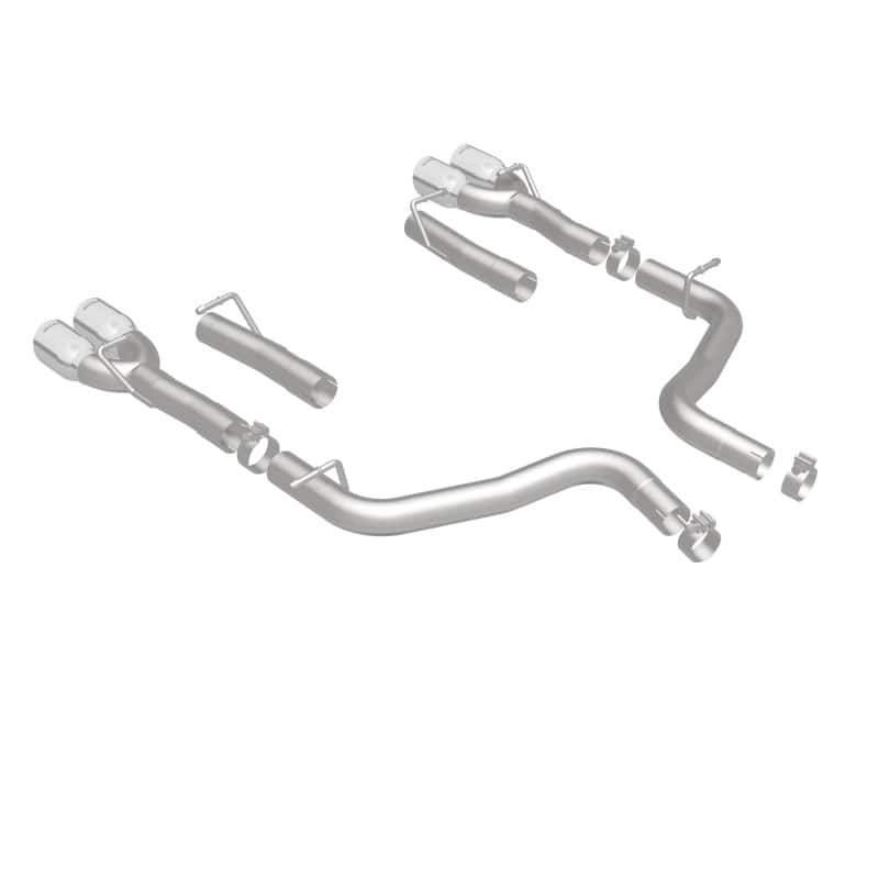 Magnaflow — MagnaFlow Axle-Back, SS, 2.5in, Quad Split Rear 3.5in Tip 2015 Dodge Challenger 3.6L V6
Axle-Back - view 11