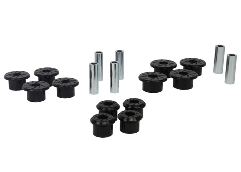 Whiteline — Whiteline 1999-2018 Chevrolet Silverado 1500 Spring - Eye Front/Rear And Shackle Bushing
Bushing Kit - view 1