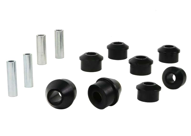 Whiteline — Whiteline Mazda 3/81-12/85 323 BD FWD / 10/85-4-90 323 BF Rear Trailing Arm Lower Fr&Rr Bushing Kit
Bushing Kit - view 1