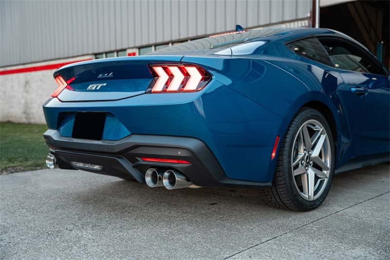 CORSA Performance — Corsa 2024+ Ford Mustang V8 5.0L 3in Axle-Back Exhaust System w/ Twin 4in Polished Straight Tips
Exhaust - view 2