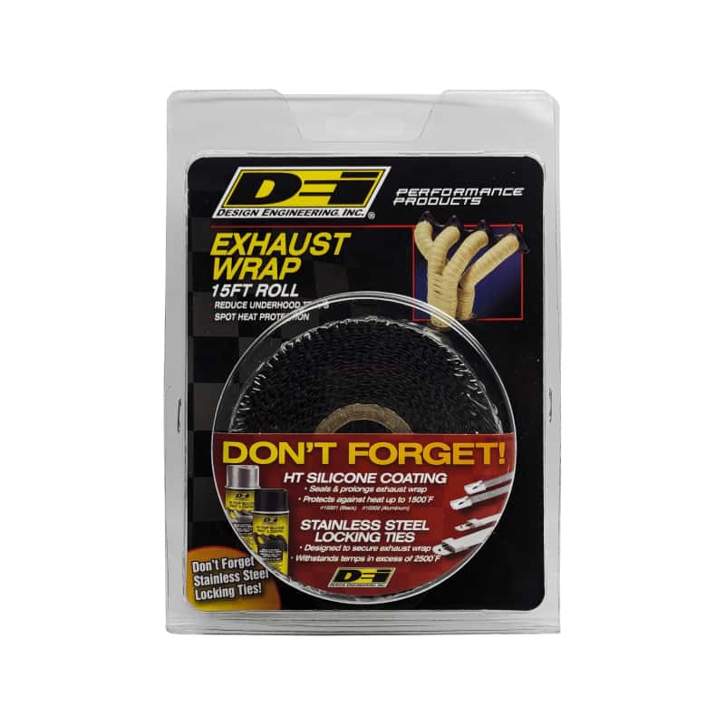 DEI — DEI Exhaust Wrap 1in x 15ft - Black
Exhaust Wrap Kit - view 5