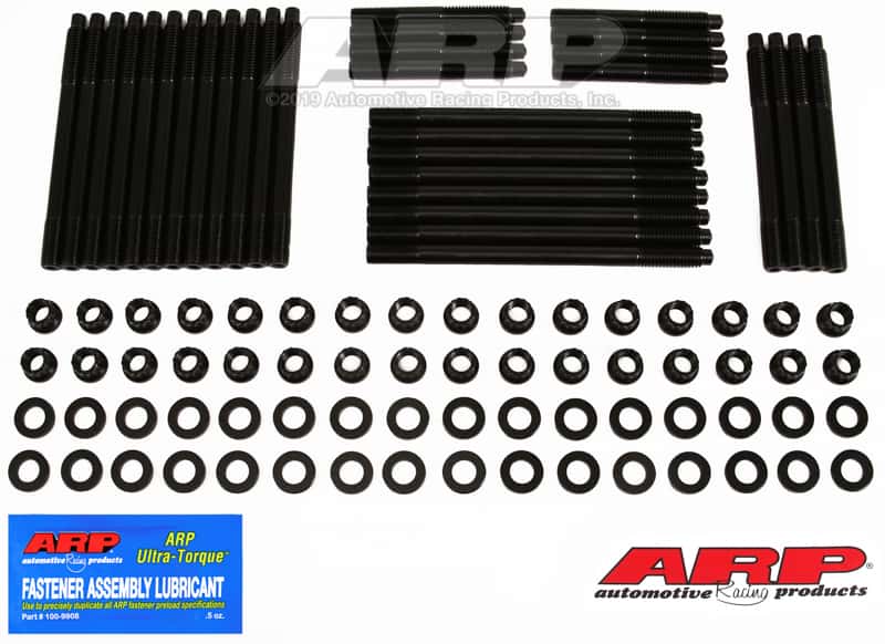 ARP — ARP BB Chevy WP Merlin alum block/Dart iron Head Stud Kit - view 1