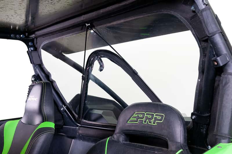 Seizmik — Seizmik 20+ Kawasaki KRX1000 Teryx Rear Soft Windshield - view 2