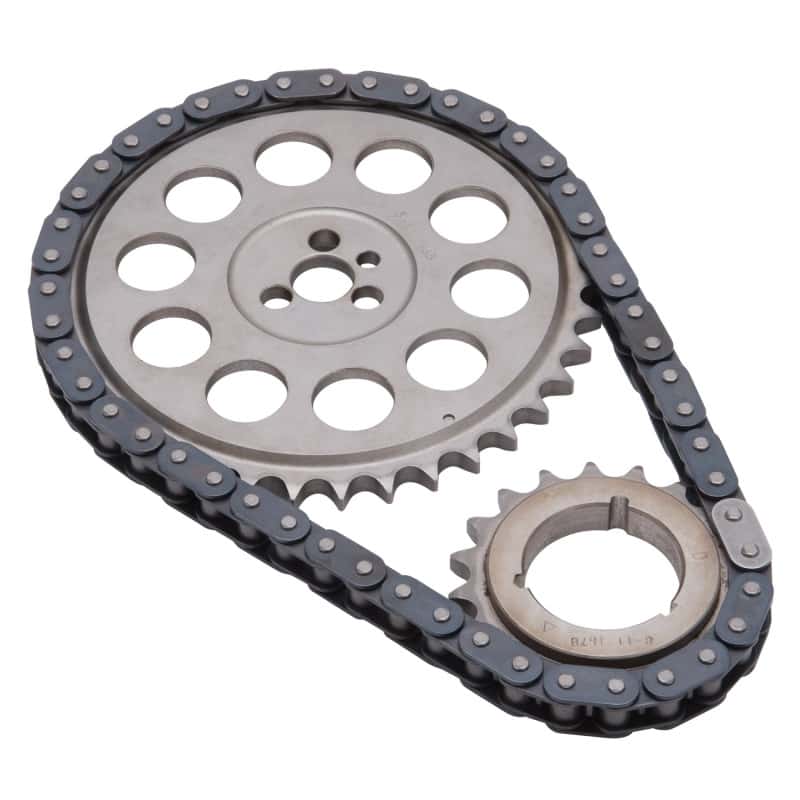 Edelbrock — Edelbrock Timing Chain Performer Link 396-502 Chevrolet 96-Later Blocks w/ Cam Thrust Plate
TIMING CHAINS - view 3