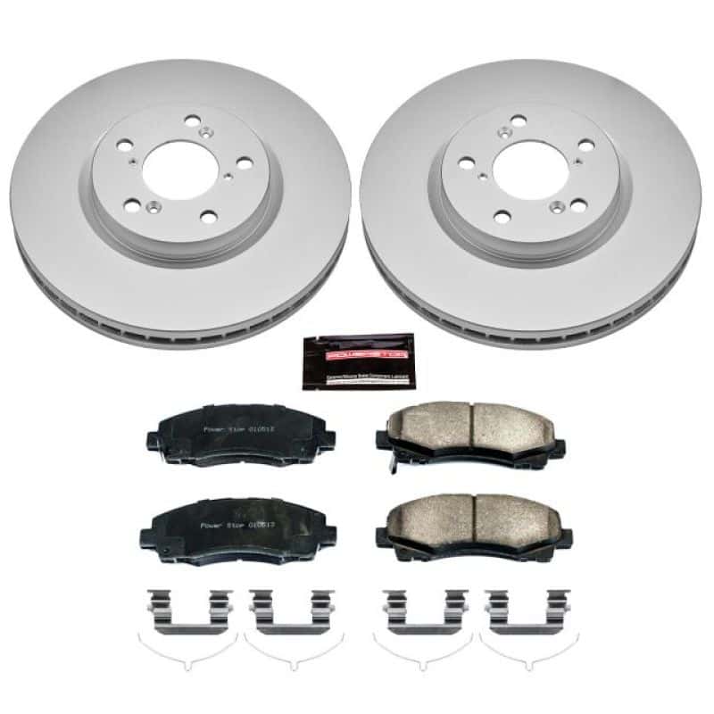 PowerStop — Power Stop 12-14 Honda Ridgeline Front Z17 Evolution Geomet Coated Brake Kit - view 1