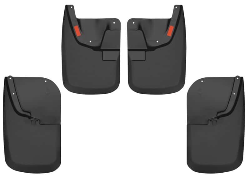 Husky Liners — Husky Liners 11-16 Ford F-250 Super Duty/F-350 Super Duty Front and Rear Mud Guards - Black
Mud Guards - view 1