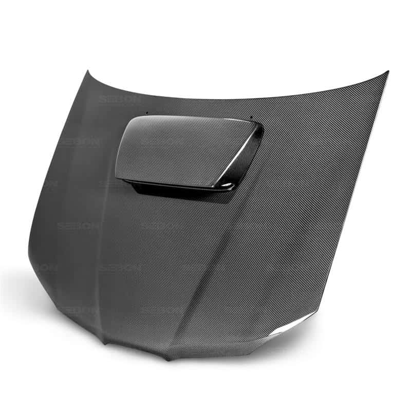 Seibon — Seibon 06-07 Subaru WRX/STi OEM Carbon Fiber Hood - view 10