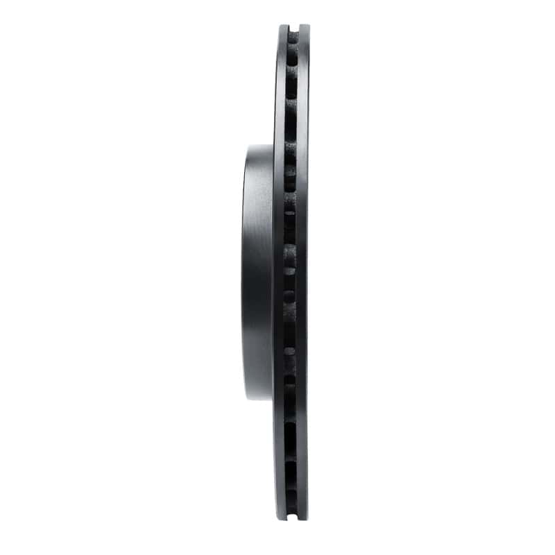 R1 Concepts — R1 16-24 Jaguar XF Rear Right Drilled & Slotted Black Brake Rotor
R1 Brake Rotor Drill - view 3