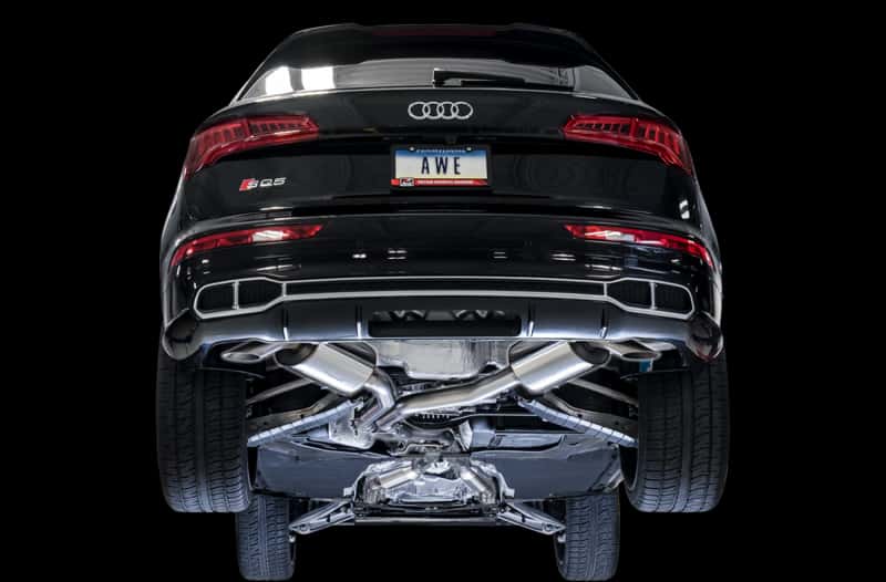AWE Tuning — AWE Tuning Audi B9 SQ5 Resonated Touring Edition Cat-Back Exhaust - No Tips (Turn Downs)
Touring Exhaust - view 4