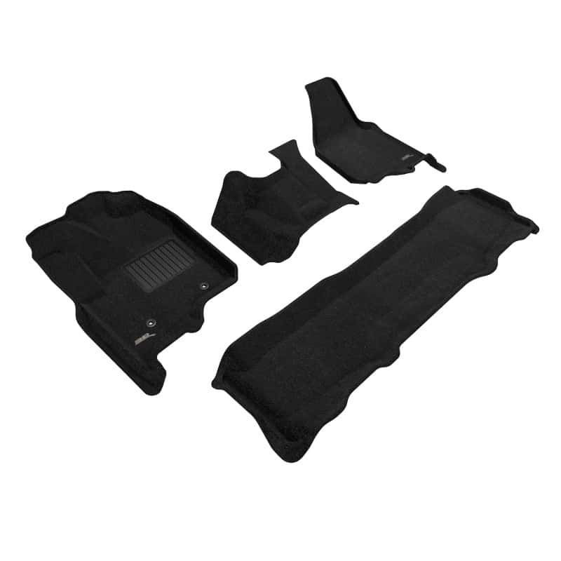 3D MAXpider — 3D MAXpider 12-16 Ford F-250 Crew Cab Elegant Black R1 R2
Floor Mat Set - view 1