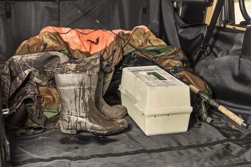 Rugged Ridge — Rugged Ridge C3 Cargo Cover w/Subwoofer 07-14 JKU 4 Door
Cargo Area Liner
OFFROAD_INTERIOR - view 4