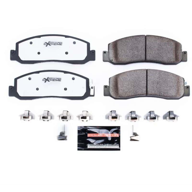 PowerStop — Power Stop 08-11 Ford F-250 Super Duty Front Z36 Truck & Tow Brake Pads w/Hardware
Z36 Brake Pads - view 1