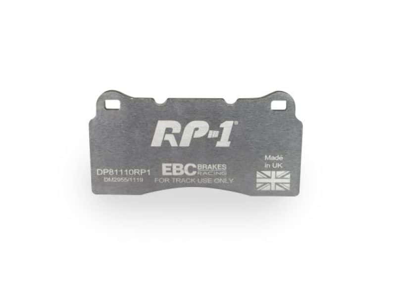 EBC — EBC Racing 92-99 Dodge Viper RP-1 Front/Race Rear Brake Pads (Pair Only)
RP-1 Race Pads
Disc Brake Pad
DP81140RP1 - view 3