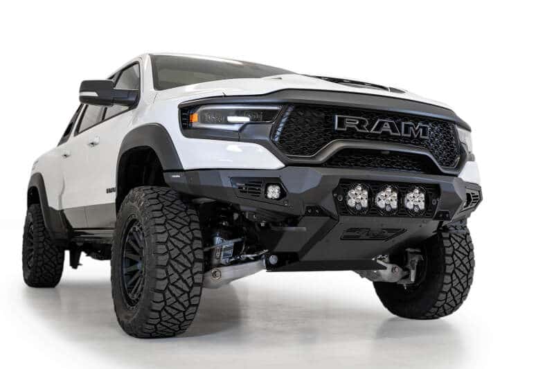 Addictive Desert Designs — Addictive Desert Designs 2021 Dodge RAM 1500 TRX Bomber Front Bumper (Baja)
Bumper- Front
Bumpers - view 9