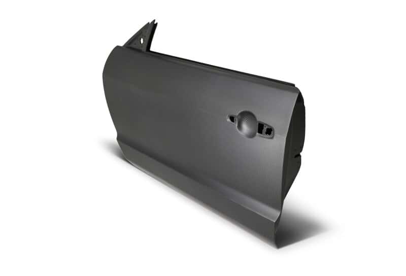 Anderson Composites — Anderson Composites 05-09 Ford Mustang Dry Carbon Doors (Pair) - view 4