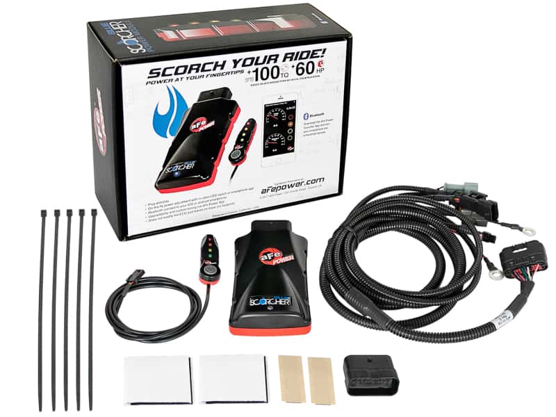 aFe — aFe Scorcher Blue Bluetooth Power Module 17-18 Honda Civic Type R L4-2.0L (t)
Power Module - view 7