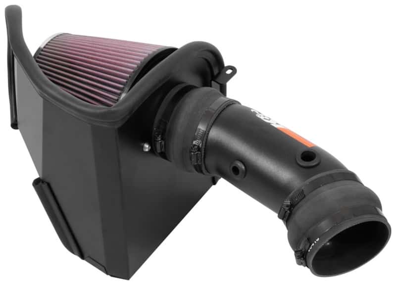 K&N Engineering — K&N 2017 Dodge Challenger Hellcat SC V8-6.2L F/l Typhoon Air Intake
Performance Air Inta
Air Intake System - view 3