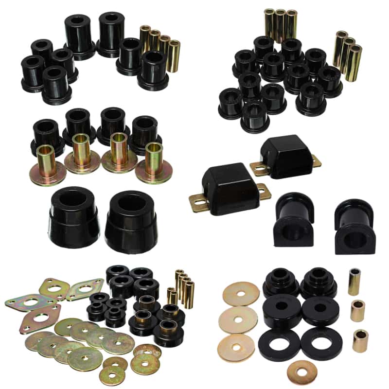 Energy Suspension — Energy Suspension 05-15 Toyota Tacoma 4WD Hyper-Flex Master Bushing Set - Black
Master Bushing Kit - view 3