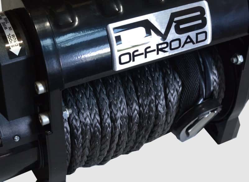 DV8 Offroad — DV8 Offroad 12000 LB Winch w/ Synthetic Line & Wireless Remote - Black - view 3