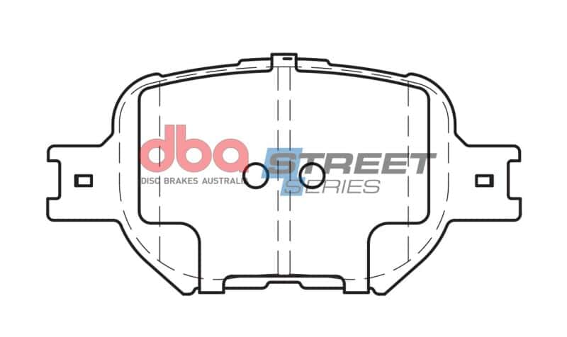 DBA — DBA 05-10 Scion tC Street Series Front Brake Pads
Brake Pad - view 1