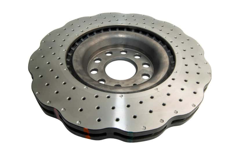 DBA — DBA 12-13 Volkswagen Golf R 3.6L Front 4000 Series Drilled Wavy Rotor
Brake Rotor
Brake Disc - view 2