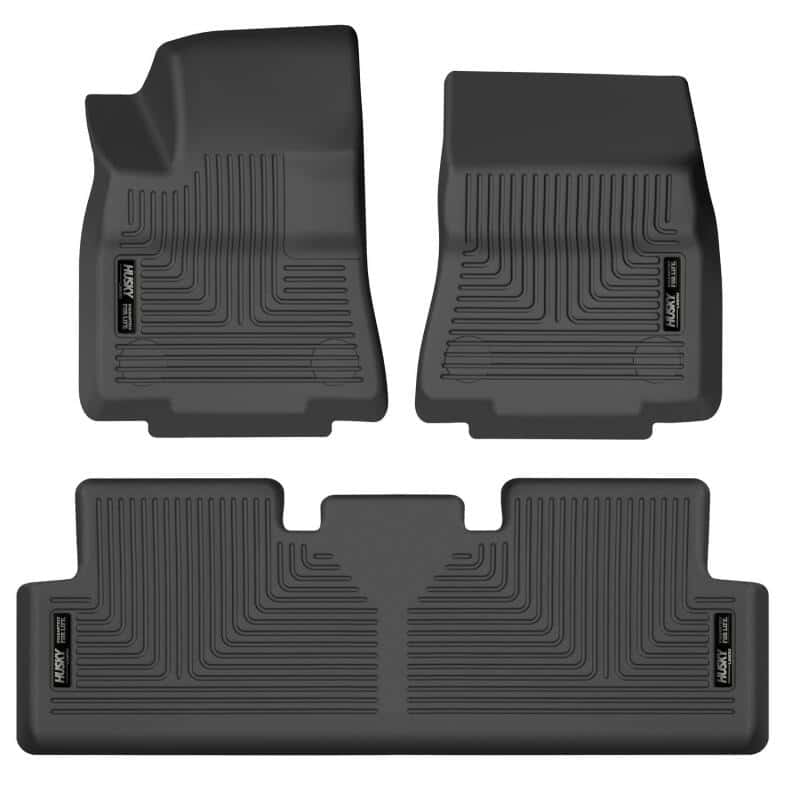 Husky Liners — Husky Liners 20-22 Tesla Y WeatherBeater Front & 2nd Seat Floor Liner - Blk
Floor Liners - view 1