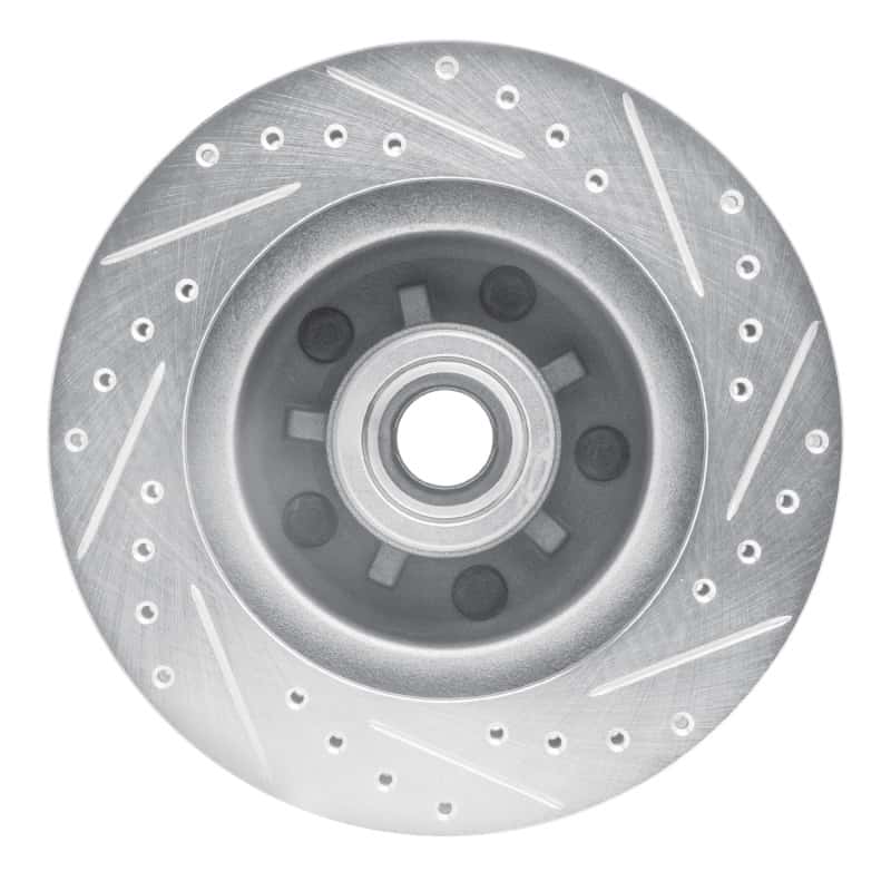 R1 Concepts — R1 1969-1996 Buick Riviera Front Left Drilled & Slotted Silver Brake Rotor
R1 Brake Rotor Drill - view 5