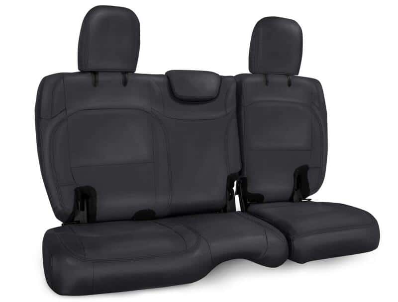 PRP Seats — PRP 2018+ Jeep Wrangler JLU/4 door Rear Bench Cover with Cloth Interior - All Black
Seat Covers - view 2